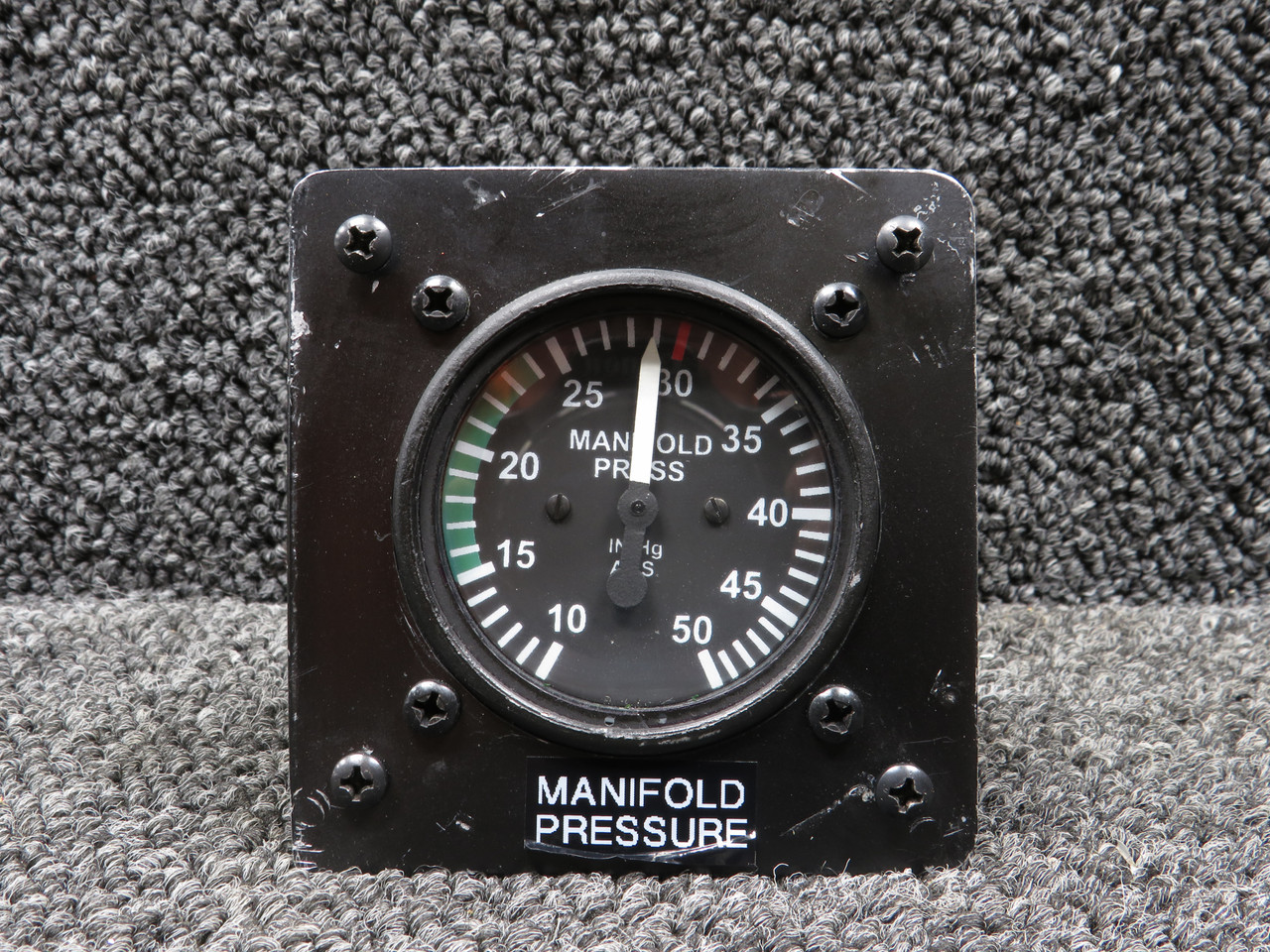 7-100-12 U.M.A. Manifold Pressure Indicator Assembly with Mounting Bracket