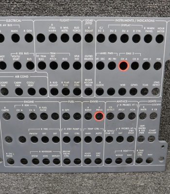 7624608502-029 Light Panel Assembly with Green Repairable Tag (Core)