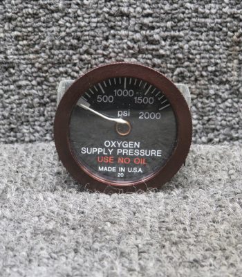 800435-01 Piper PA34-220T Oxygen Supply Pressure Indicator