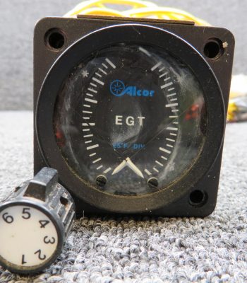 80827 Alcor Dual EGT Indicator with Cables