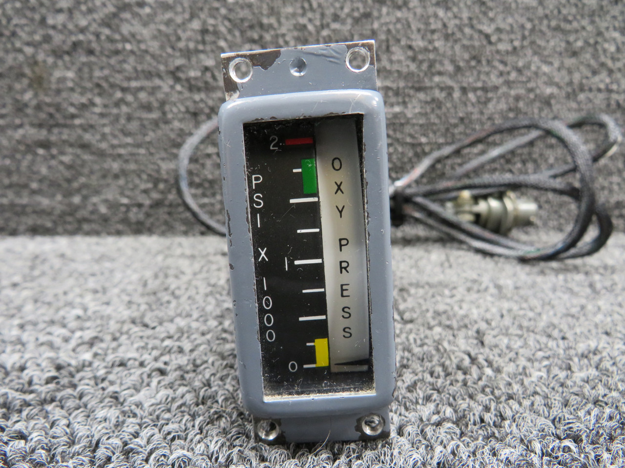 820-707 (Alt: 6608401-20) Hickok Oxygen Pressure Indicator with Green Tag (Core)