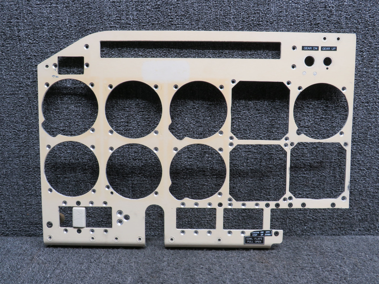 820078-855A Mooney M20C Flight Instrument Panel LH