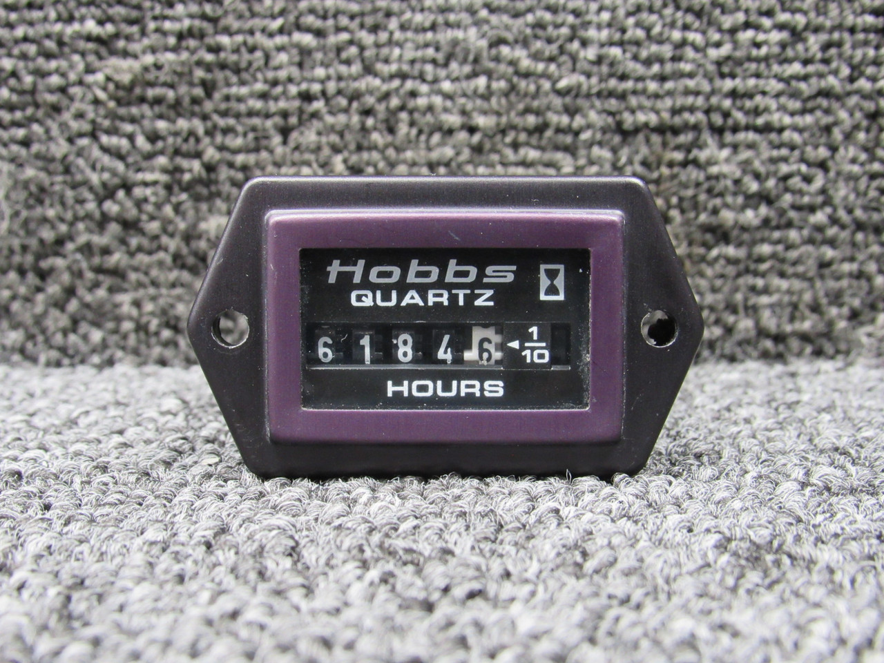 85094 (Alt: LR-42455) Hobbs Quarts Hour Meter Indicator, 12-60V (Hours: 6184.6)