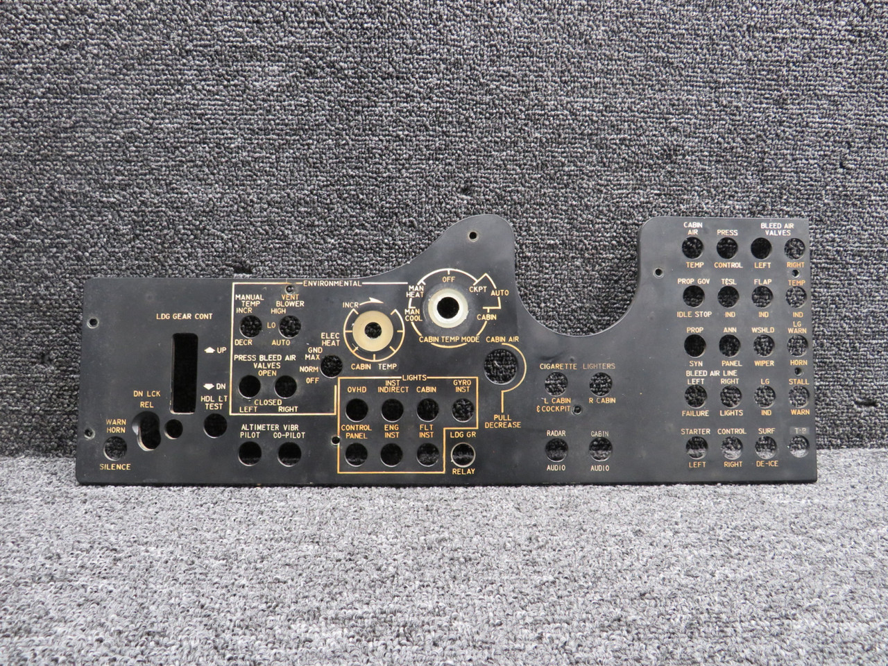 90-320033-603 Beechcraft King Air C90 Edge Lighted Panel Assembly