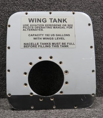 95-110041-74 Beechcraft King Air C90 Fuel Filler Door Panel RH