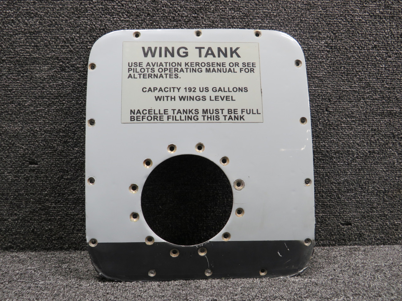 95-110041-74 Beechcraft King Air C90 Fuel Filler Door Panel RH