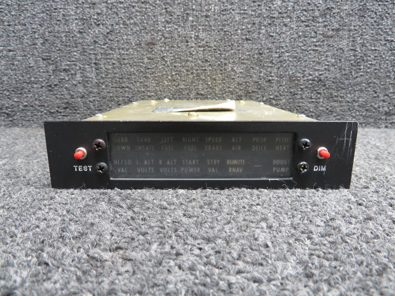 9500545003 (Alt: 200211) International Avionics Annunciator Panel (Volts: 28)