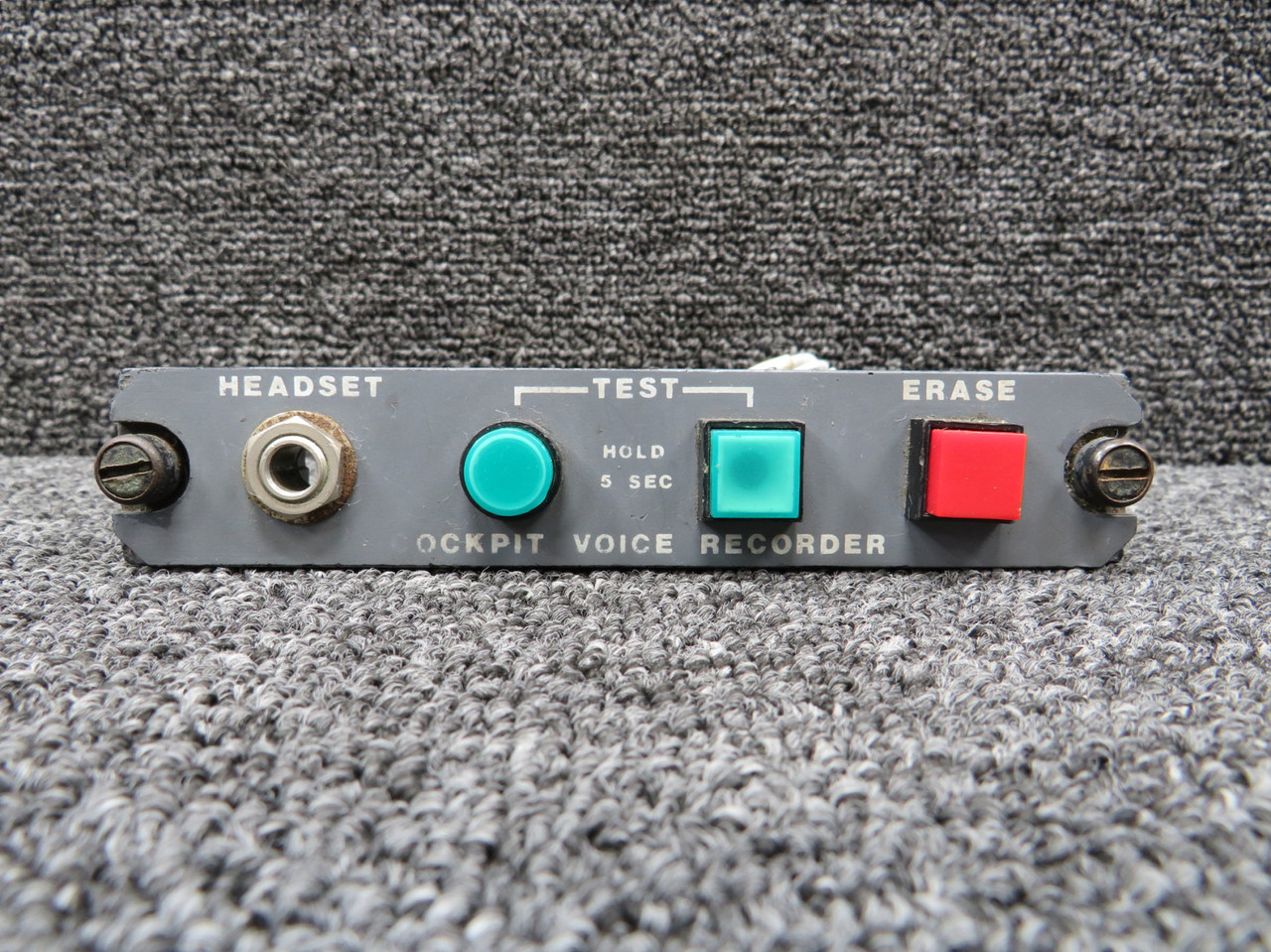 9622019-2 Cessna Citation III 650 Cockpit Voice Recorder Panel Assembly