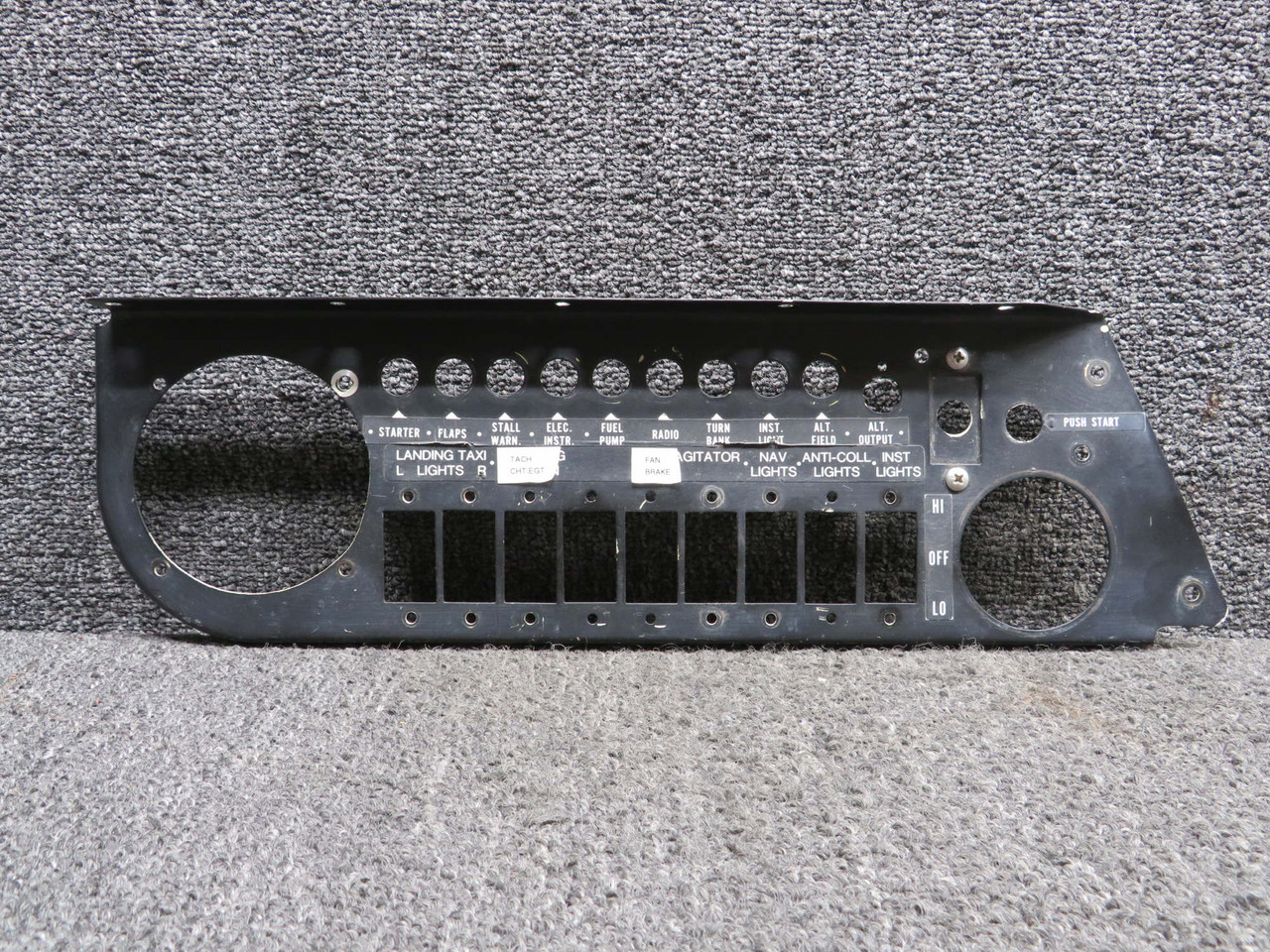 98036-002 Piper PA36-375 Right Instrument Mounting Panel