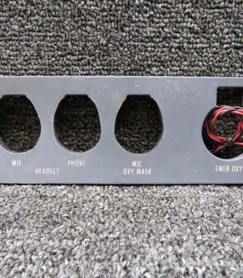 9914238-2 Cessna Citation III 650 Lighted Oxygen and Microphone Panel RH