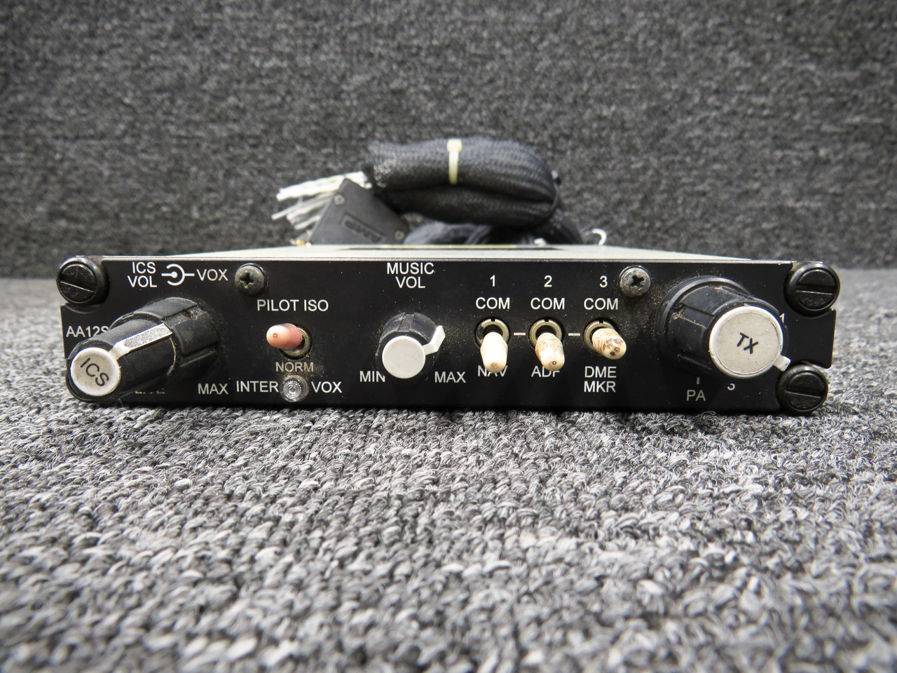 AA12S-004 Anodyne Electronics Audio Selector Panel with Mods (Volts: 14)