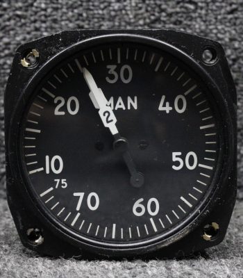 AW2825AE01 (Alt: MS28077T6W12) US Gauge Dual Manifold Pressure Indicator