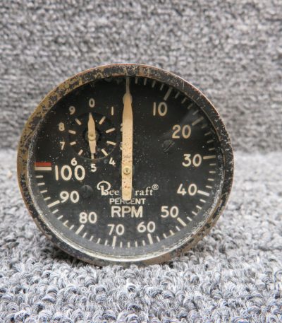 Beechcraft King Air C90 Percent RPM Indicator