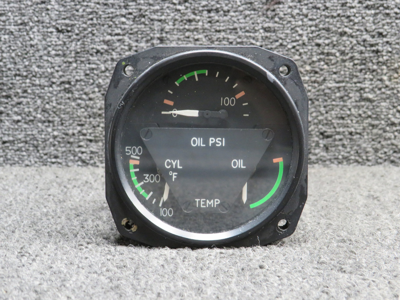 C662019-0101 Aircraft Instruments Tri-Engine Gauge Indicator