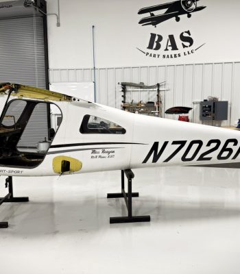 Cessna 162 Fuselage with Bill of Sale, Data Tag, and Log Books