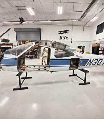 Cessna 177B Fuselage with Bill of Sale, Data Tag, and Logs