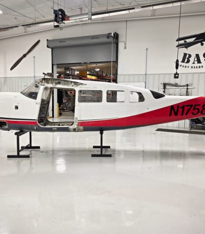 Cessna T207 Fuselage with Bill of Sale, Data Tag, & Log Books