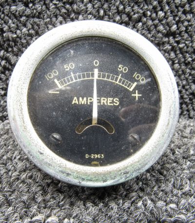 D-2963 Ammeter Indicator (Amp Range: -100 to 100)
