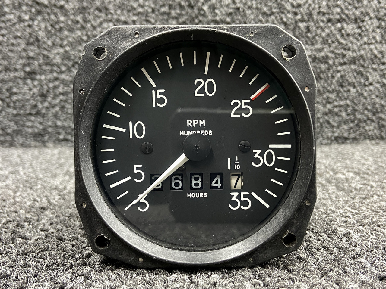 D1-112-5025 (Alt: 13621-006) Mitchell 98480-25 RPM Mechanical Tachometer Gauge