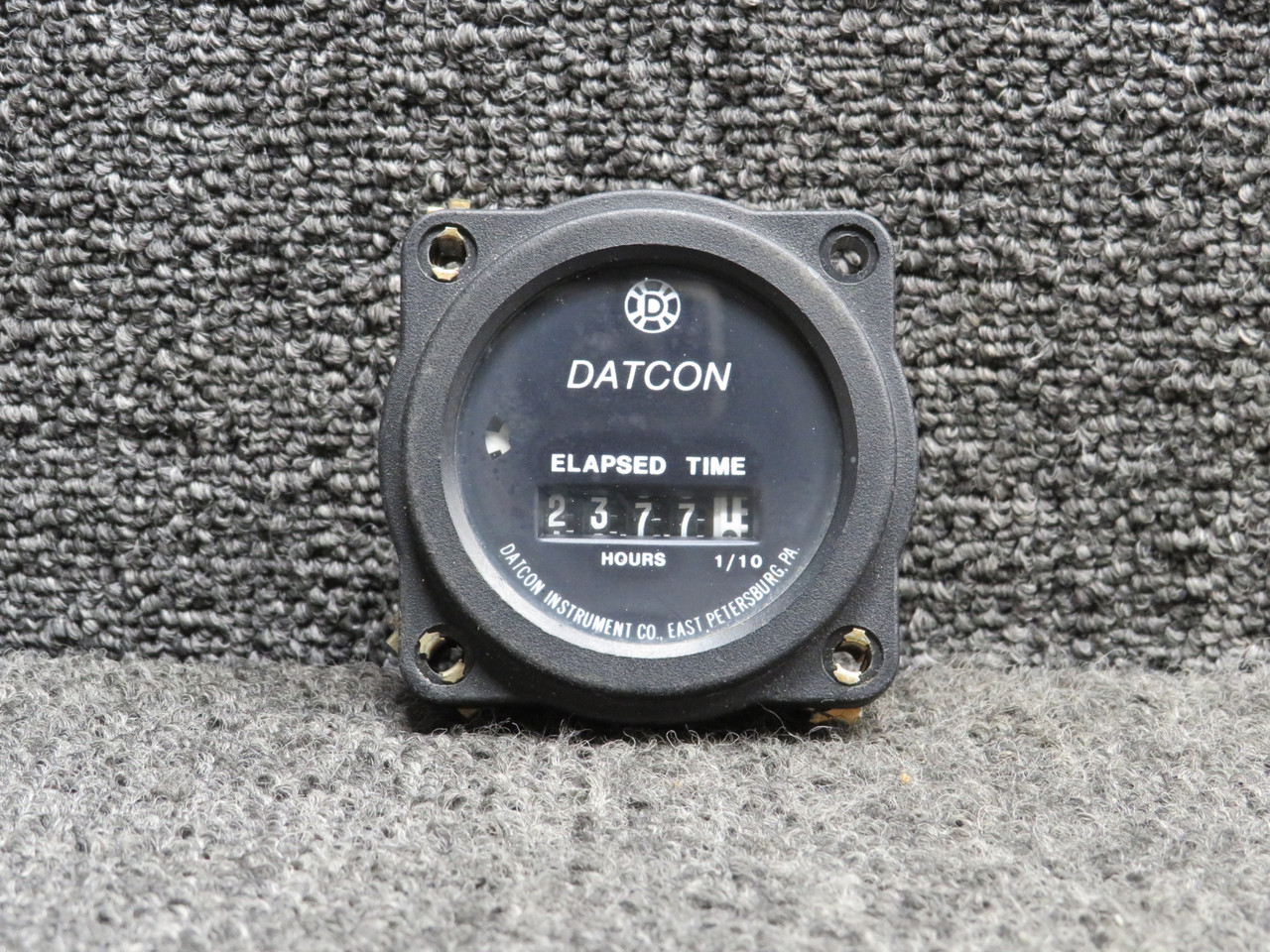 Datcon Instruments Hour Meter Indicator (Hours: 2377.1)