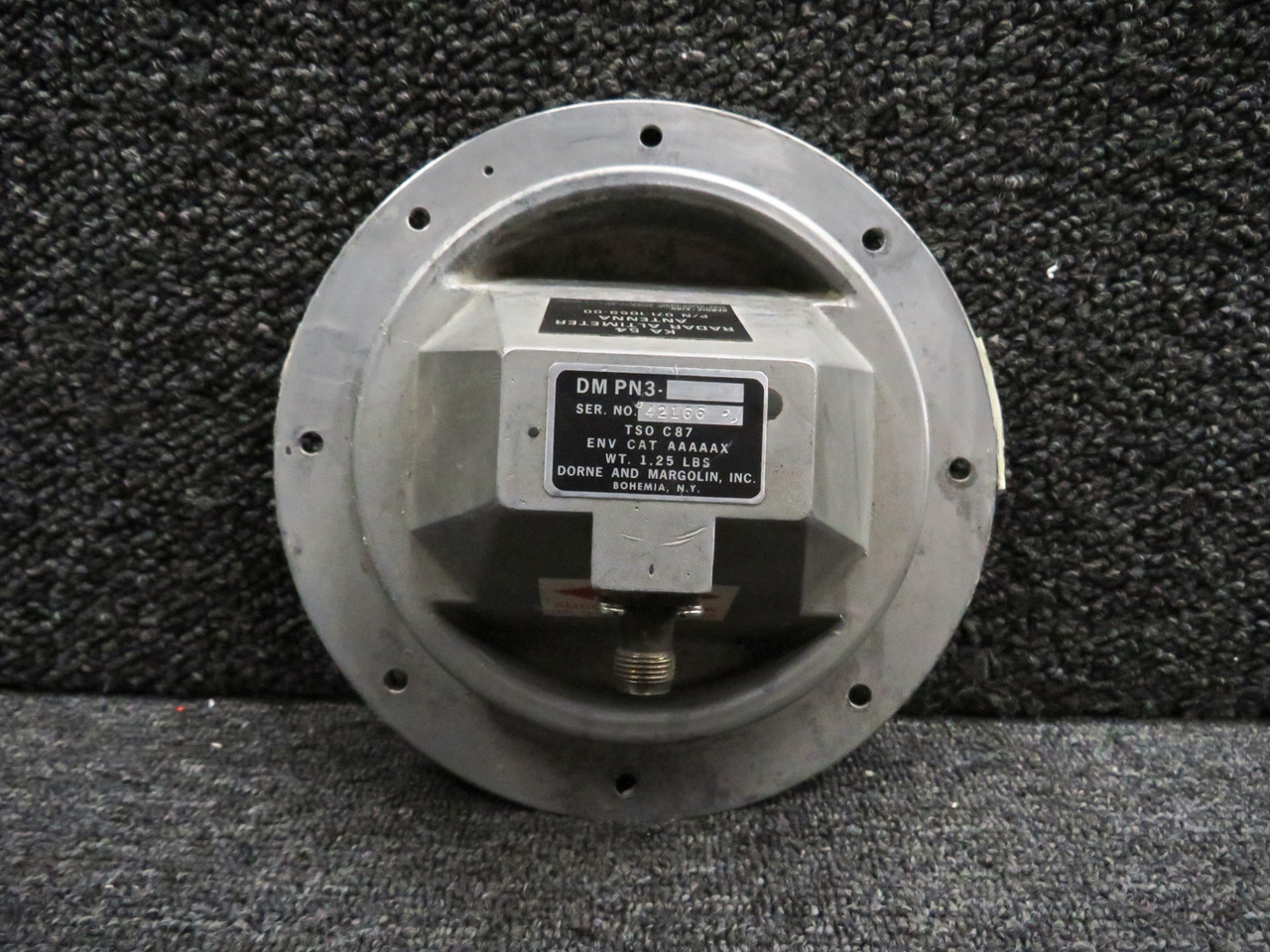 DMPN3 (Alt: 071-1059-00) Dorne & Margolin, Bendix KA54 Radar Altimeter Antenna