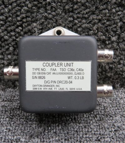 DRC20-04 Dayton-Granger Dual Coupler Unit