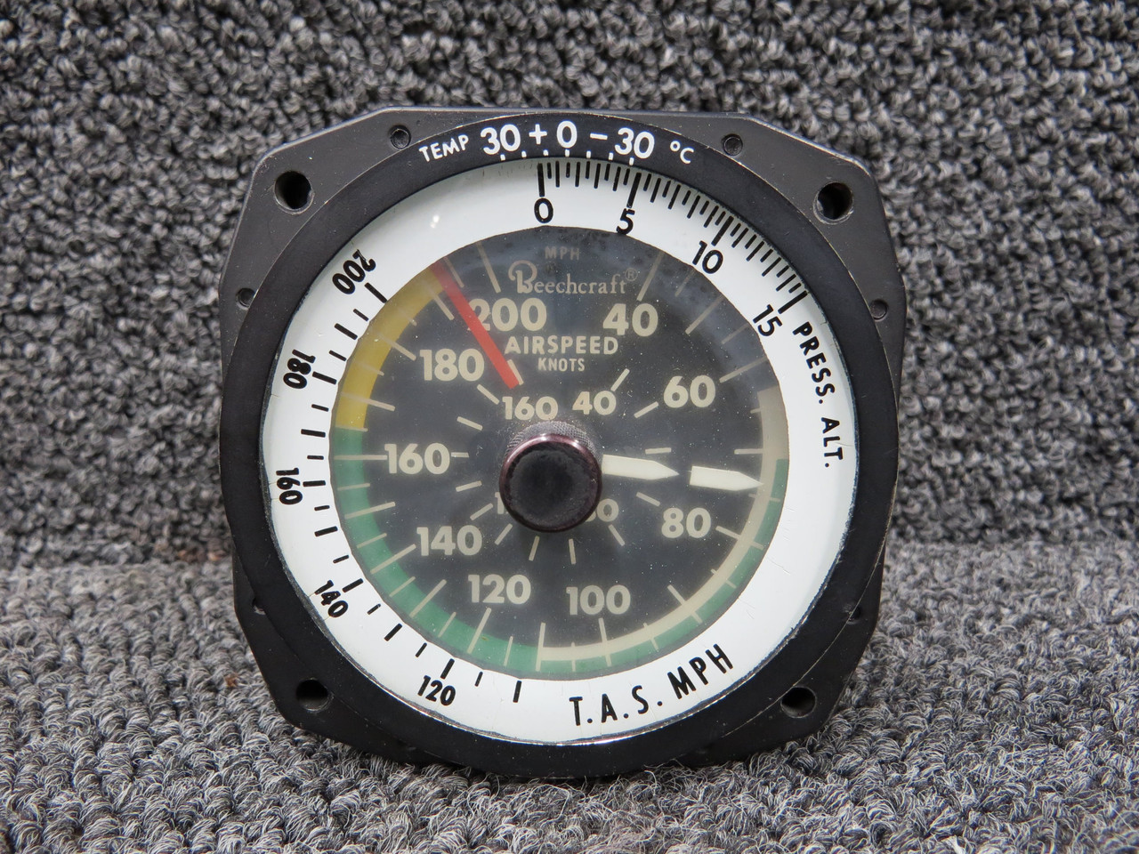 EA-5174-05T-BEC Edo-Aire EA-5174 True Airspeed Gauge (Foggy Glass)
