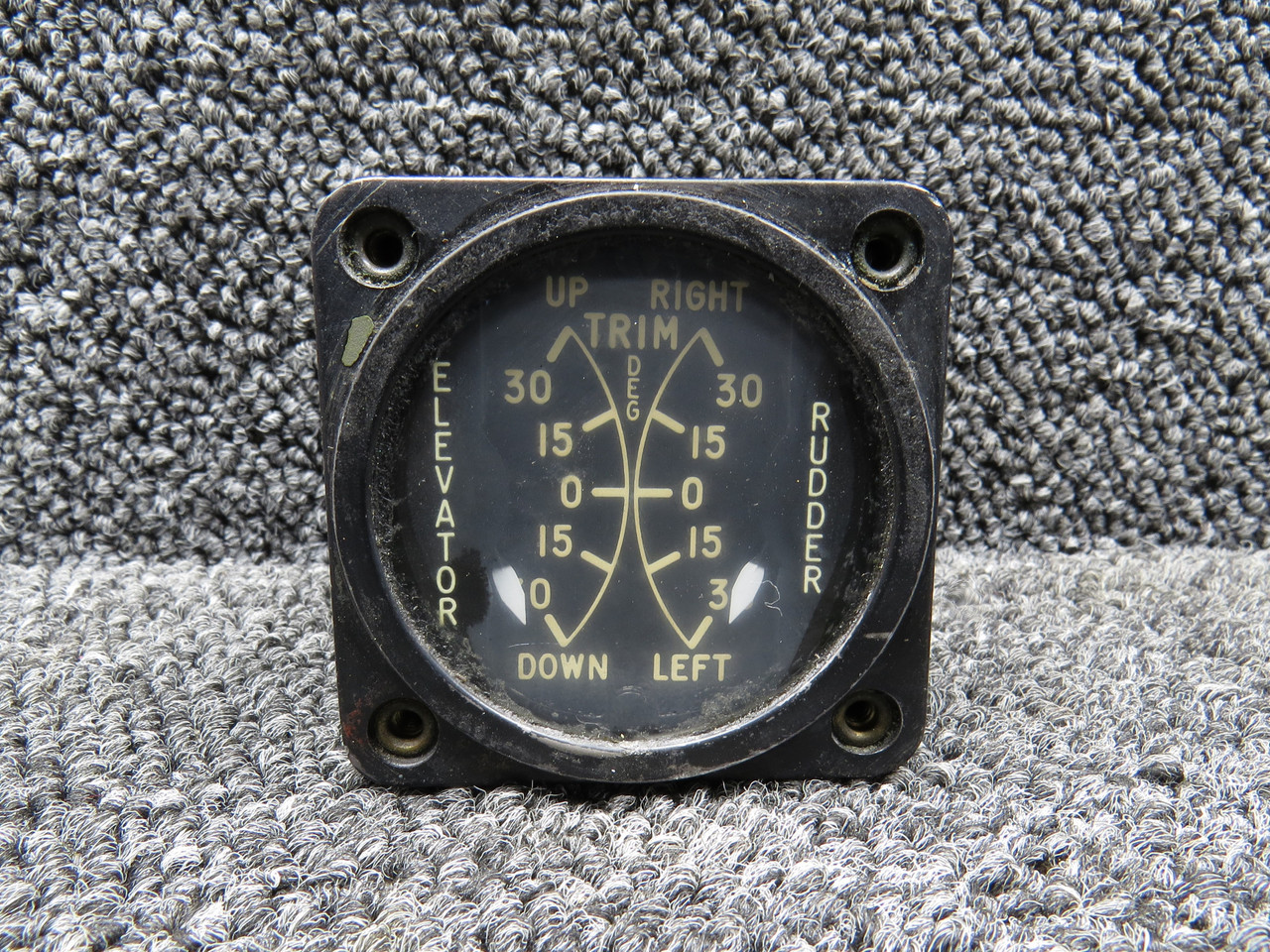 EA148AN-101H Aero Commander 500B Dual Trim Indicator (Rudder, Elevator)