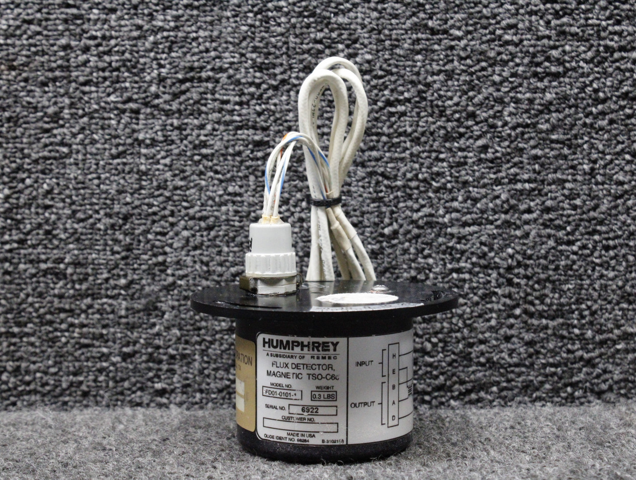 FD01-0101-1 (Alt: 6446) Humphrey Magnetic Flux Detector