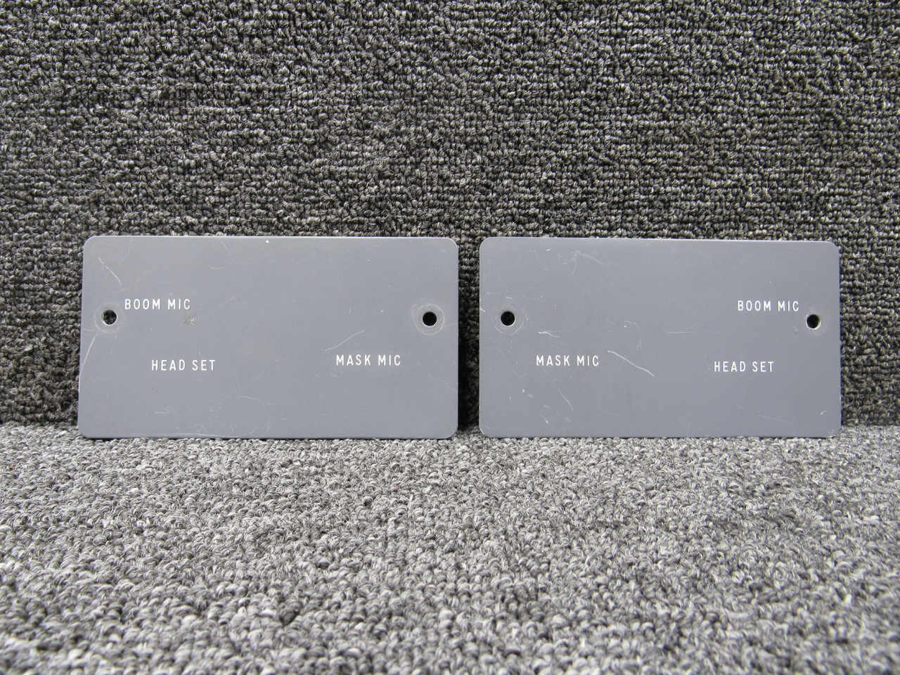 Hawker BAE 125-800A Headset Microphone Panels LH and RH