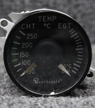 MD74-5 (Alt: 58-380104-5) Mid-Continent Dual CHT-EGT Indicator
