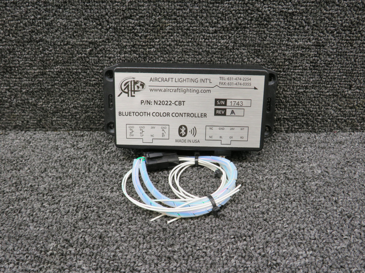 N2022-CBT Aircraft Lighting Bluetooth Color Controller