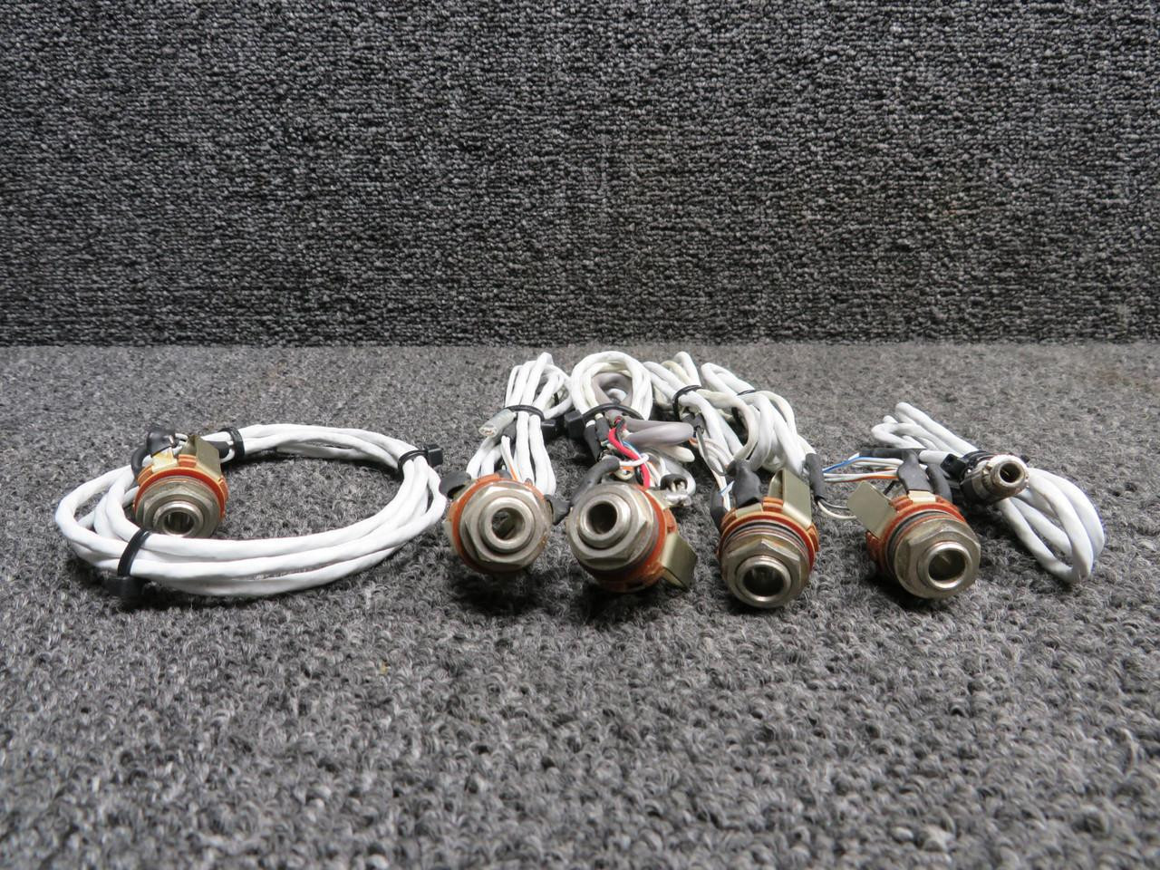 Piper PA32-301 Audio and Mic Jack Set of 6