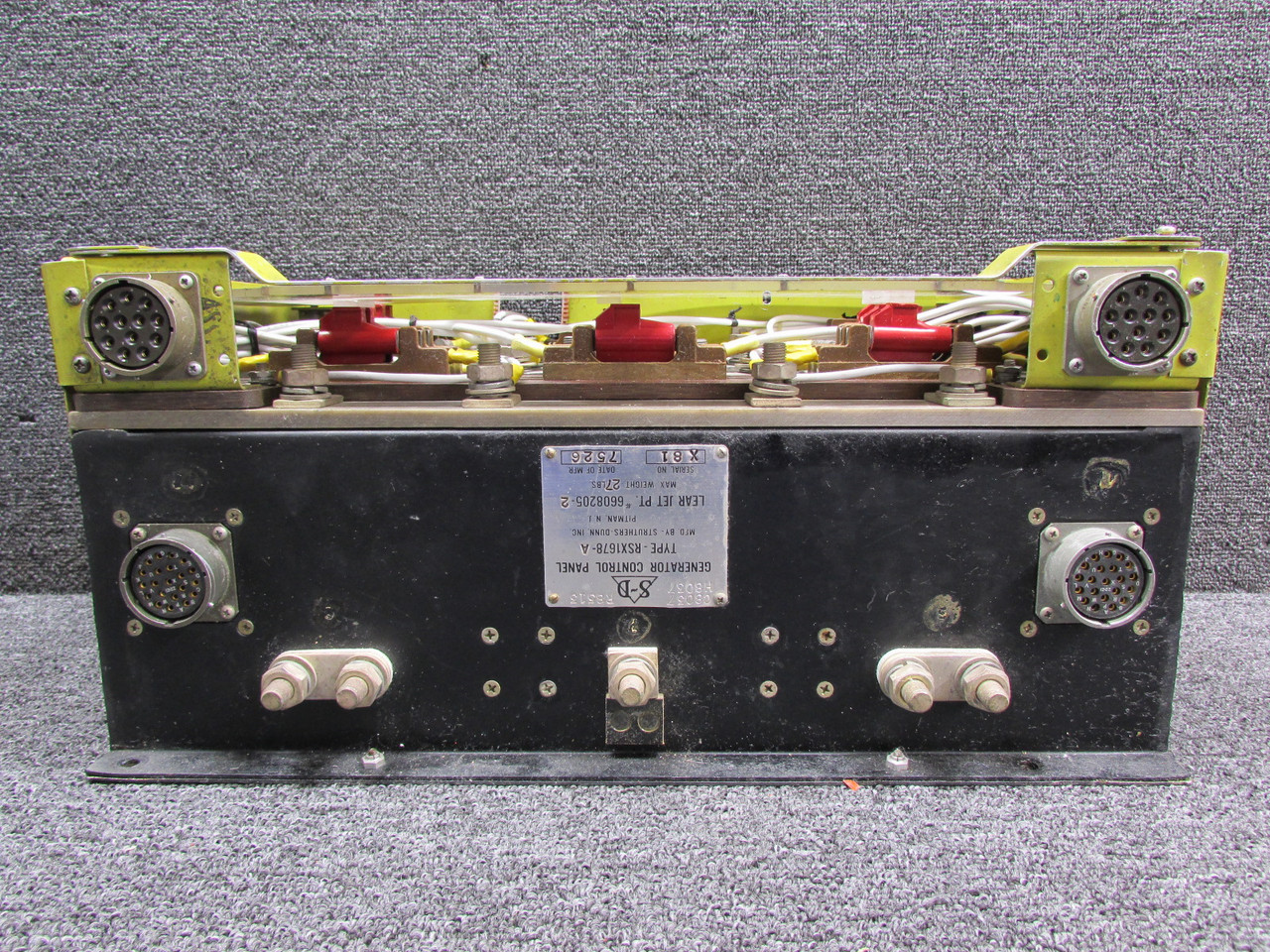 RSX1678-A (Alt: 6608205-2) Struthers-Dunn Generator Control Panel