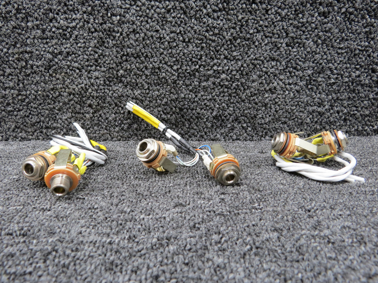 S-1103-1 Cessna 210 Microphone Jack Assembly Set of 3