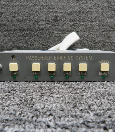 S2004-8 Baker Electronics Passenger Briefing System (Volts: 27.5)