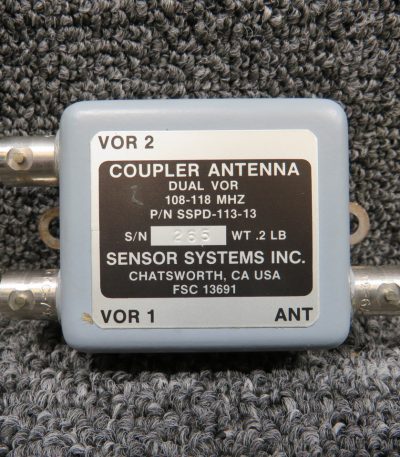 SSPD-113-13 Sensor Systems Dual VOR Coupler Antenna