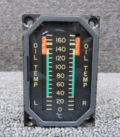 VSDL-0C219D (Alt: 9914095-1) US Gauge Oil Temperature Indicator (28V)