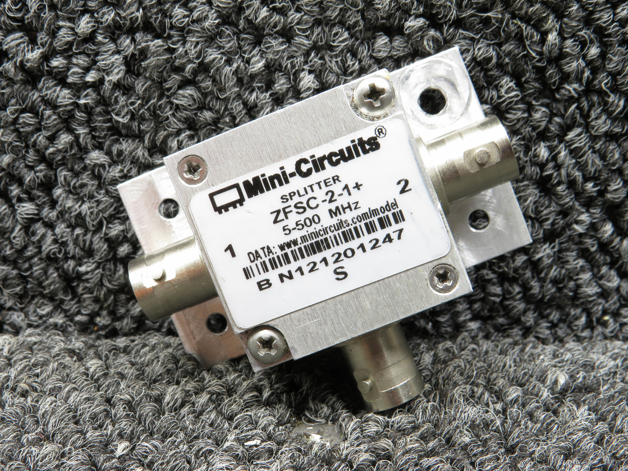 ZFSC-2-1 Mini Circuits Antenna Splitter Assembly (Frequency: 5-500 MHz)